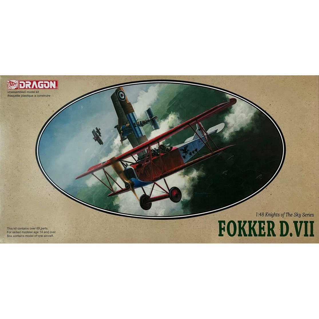 5905 Dragon 1/48 Fokker Dr. VII