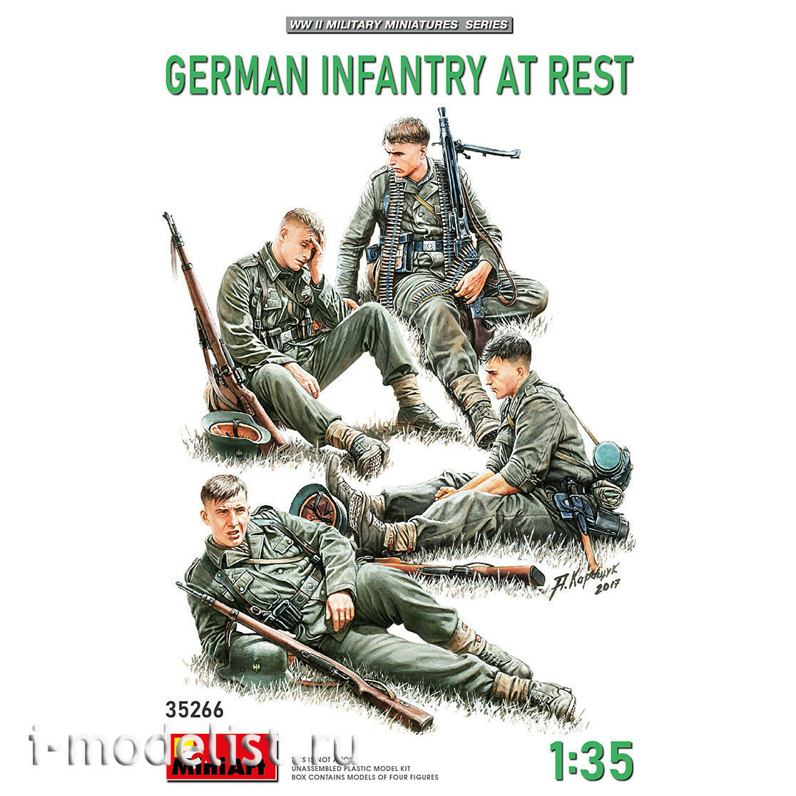 35266 MiniArt 1/35 German infantry on vacation