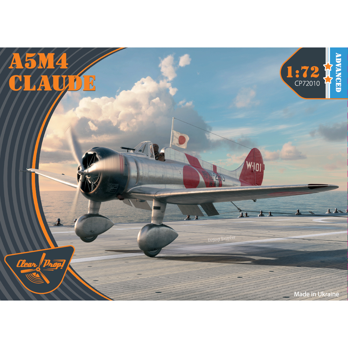 CP72010 Clear Prop! 1/72 Mitsubishi A5M4 Claude Aircraft