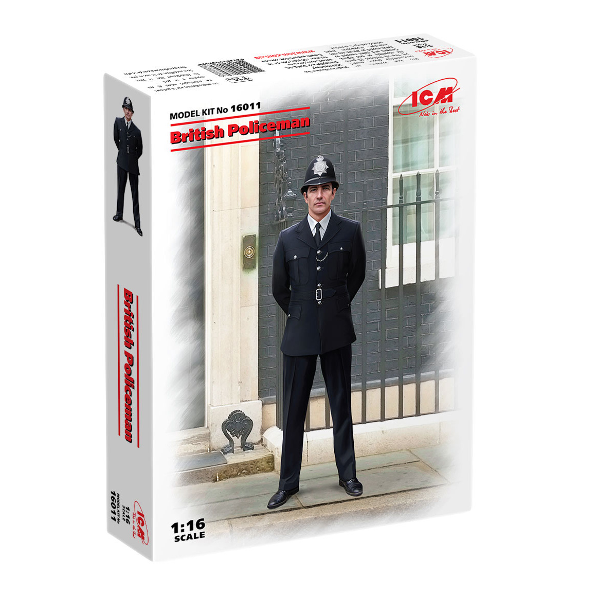 16011 ICM 1/16 Figure British Policeman