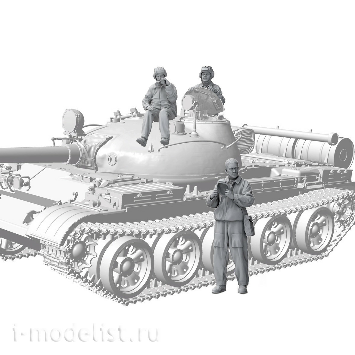 Im35046 Imodelist 1/35 Tankman figure, No. 3