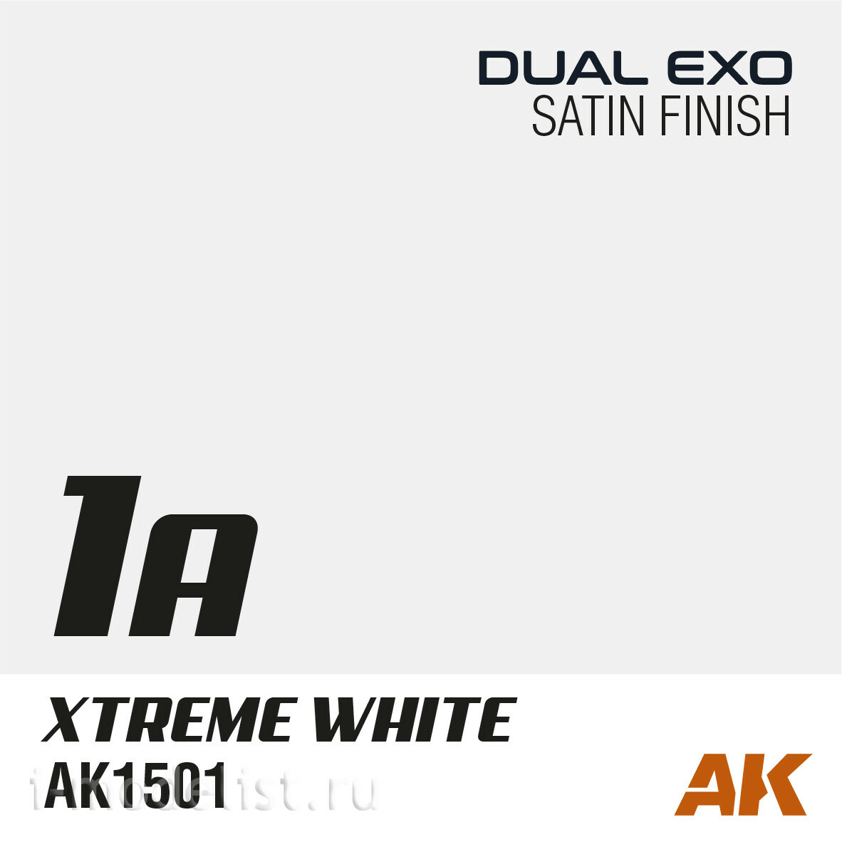 AK1543 AK Interactive Paint Set Dual Exo - 1A Extreme White & 1B Robotic White