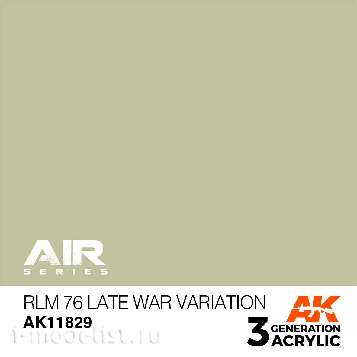AK11829 AK Interactive Acrylic paint RLM 76 LATE WAR VARIATION