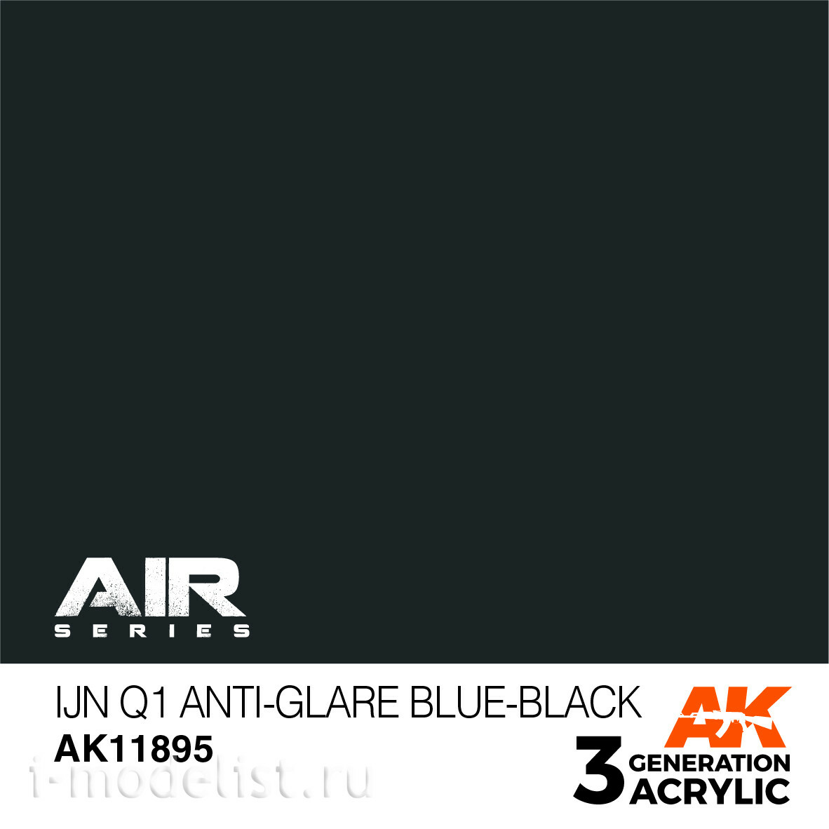 AK11895 AK Interactive Acrylic paint IJN Q1 ANTI-GLARE BLUE-BLACK