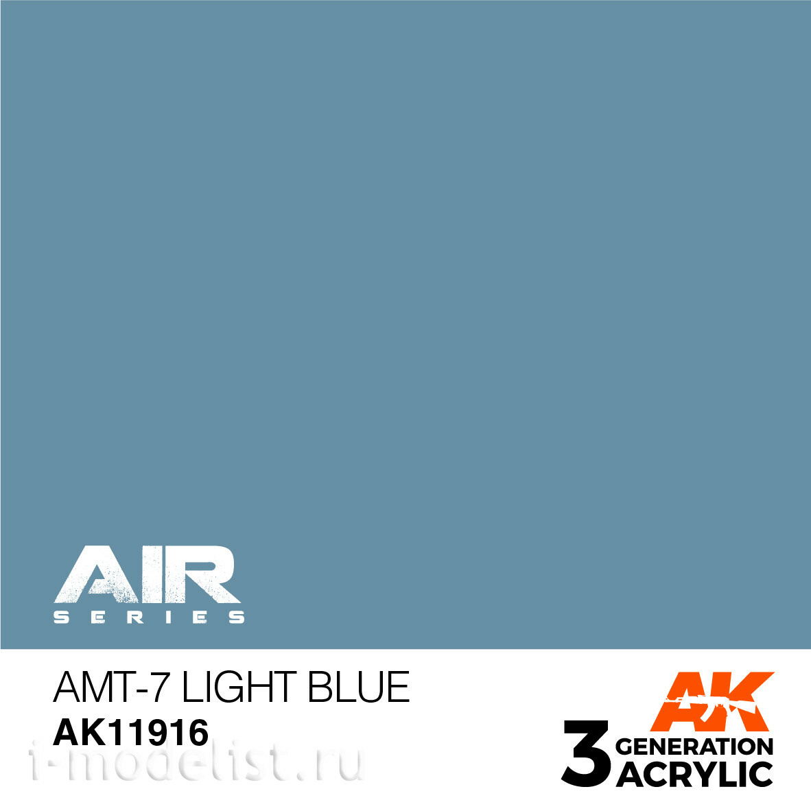 AK11916 AK Interactive Acrylic paint AMT-7 LIGHT BLUE