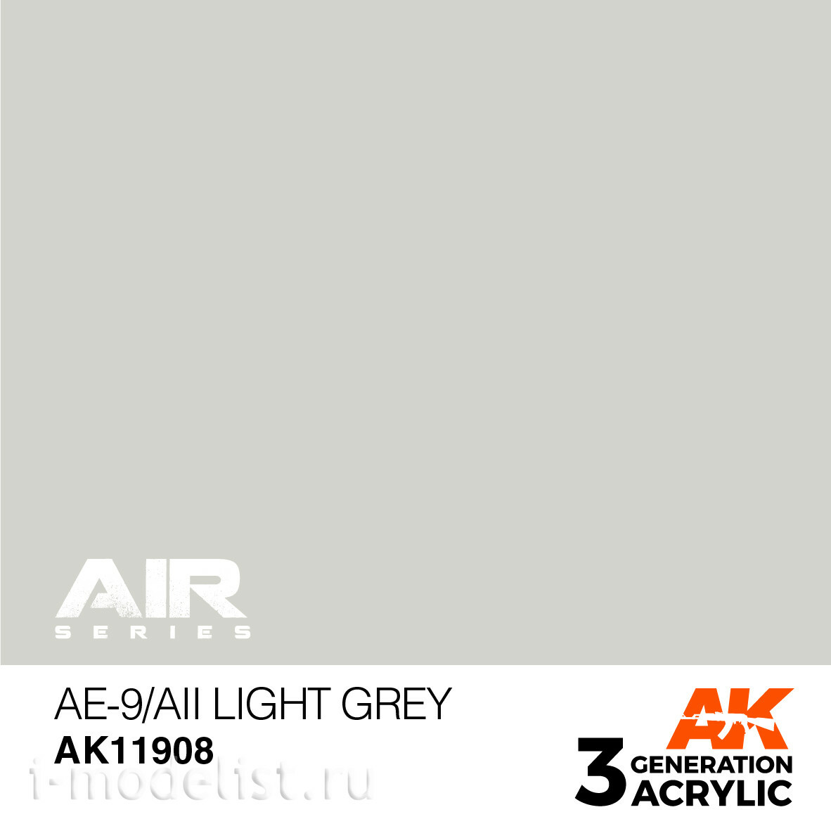 AK11908 AK Interactive Acrylic paint AE-9/AII LIGHT GREY