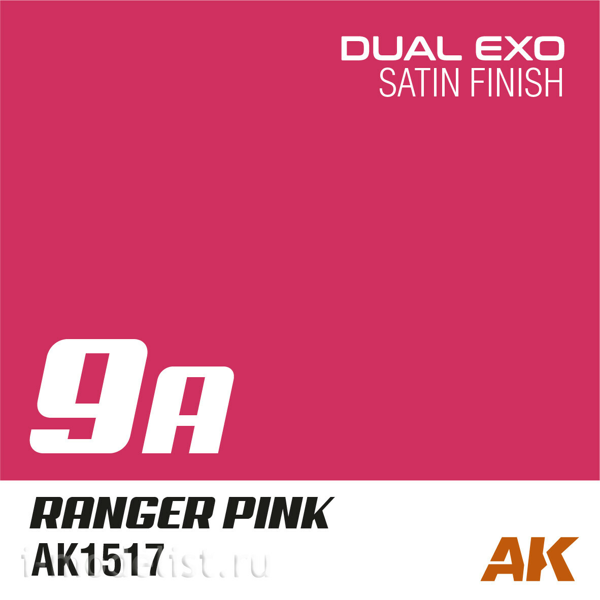 AK1551 AK Interactive Paint Set Dual Exo - 9A Pink Ranger & 9B Laser Magenta