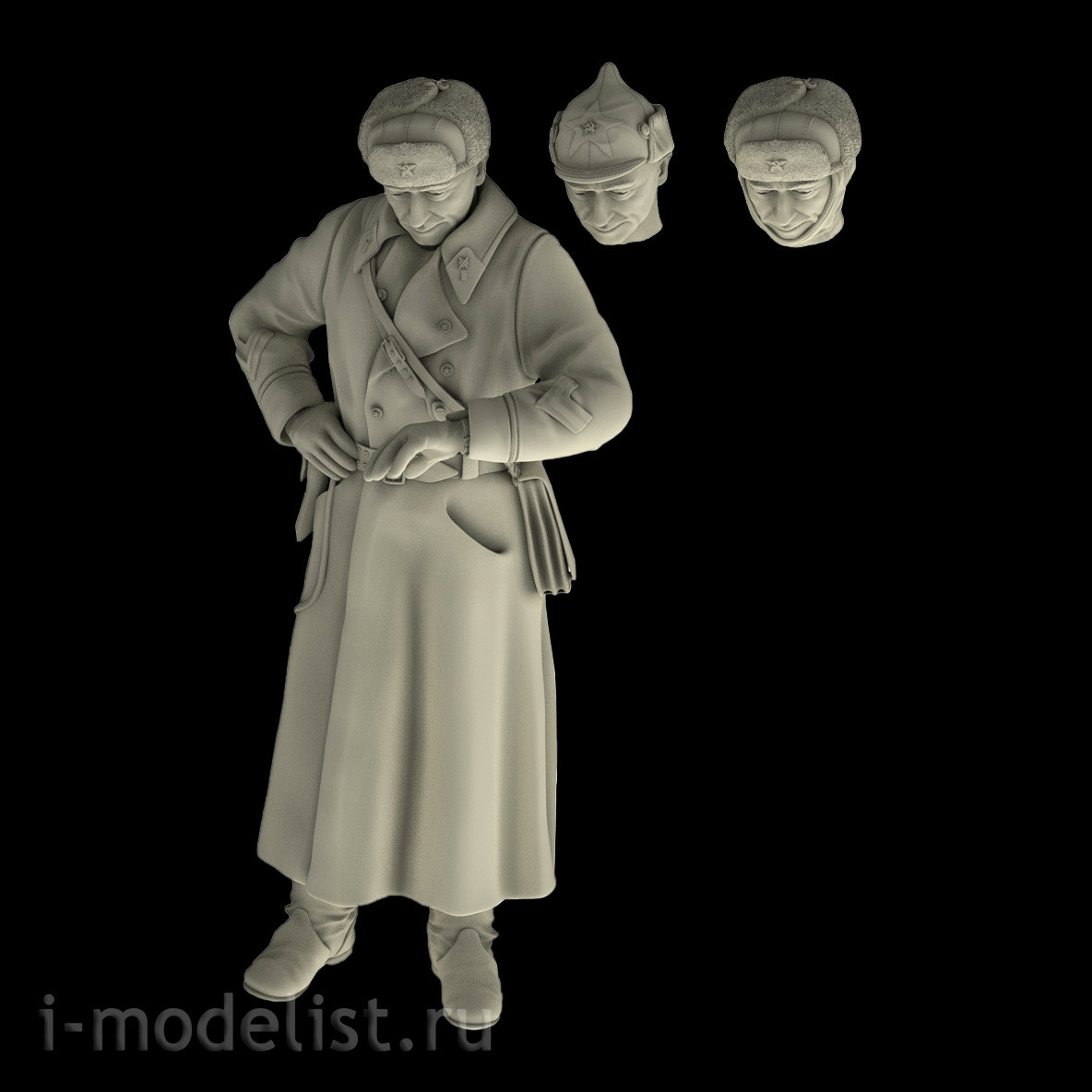 Im35076 Imodelist 1/35 Figure of the STZ-5 Crew Commander (Zvezda)