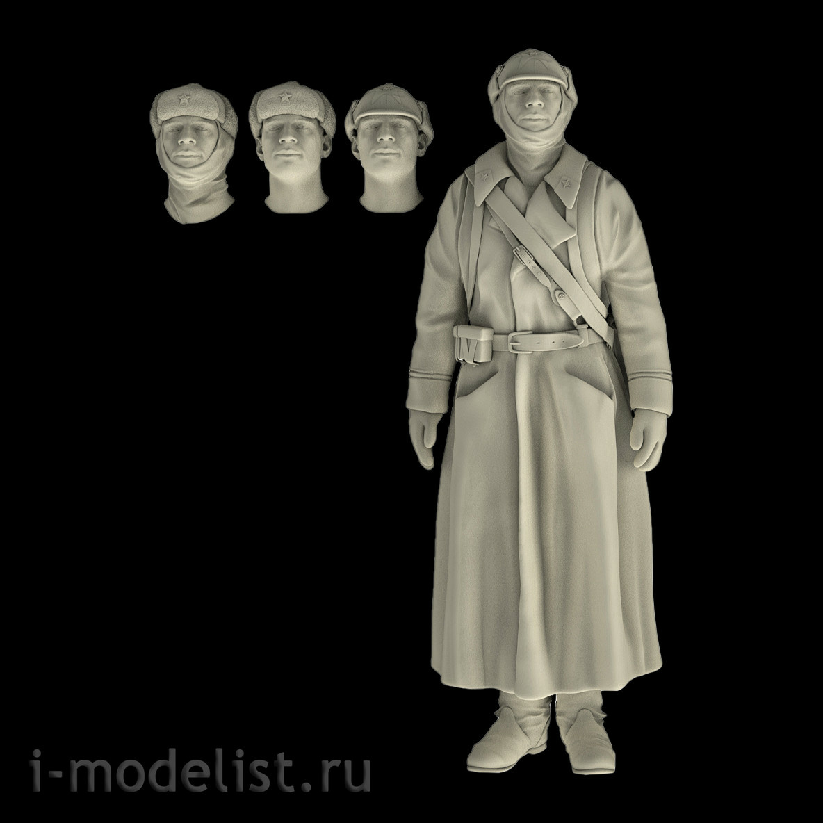 Im35075 Imodelist 1/35 Figure of an ordinary member of the STZ-5 crew (Zvezda)