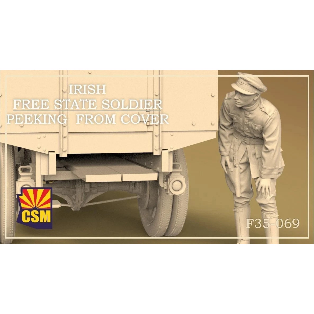 F35-069 Copper State Models 1/35 Британский курьер с курительной т$кой