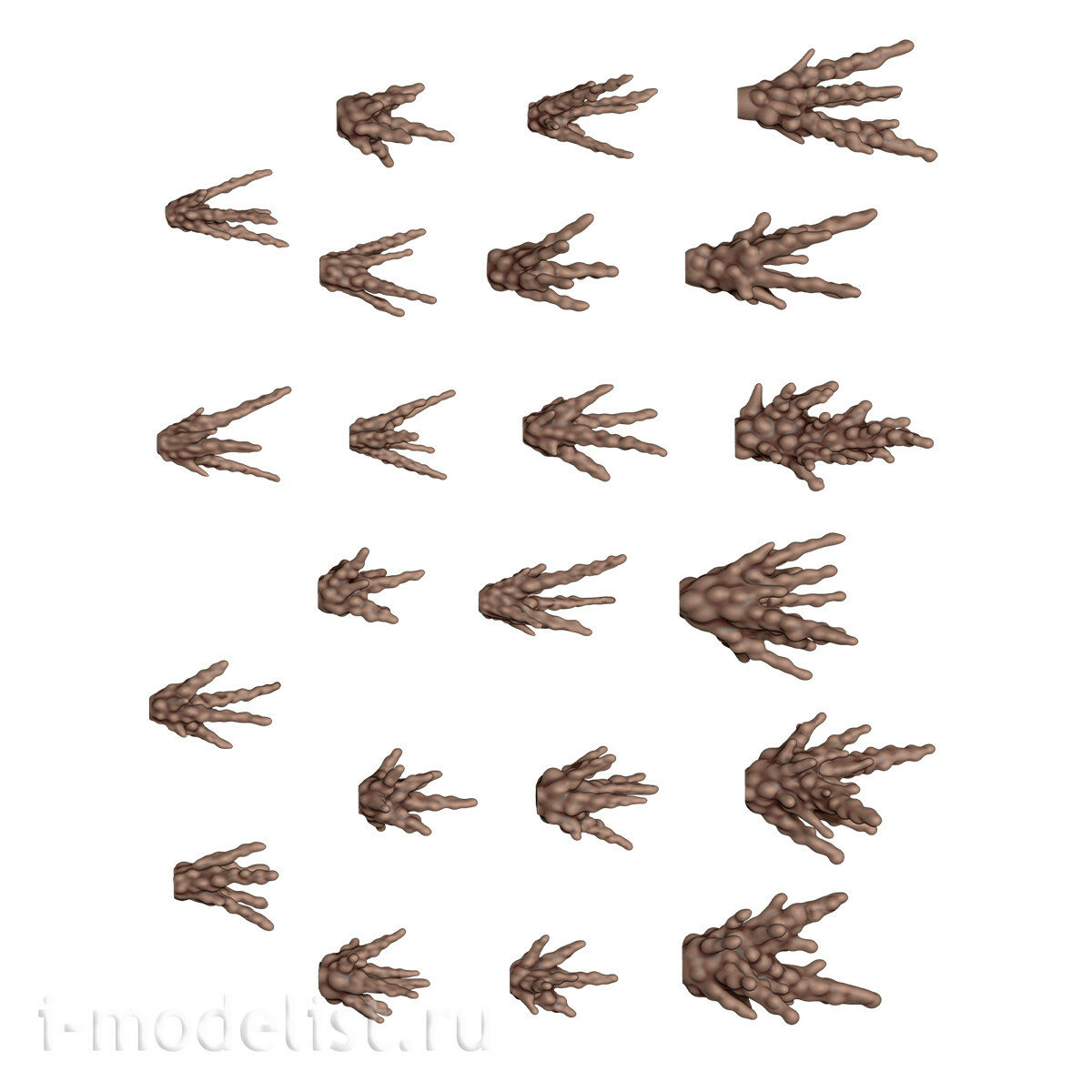 AKBIT0018 AK Interactive 3D-печать BASING BITS Эффект выстрела пули / Bullet Impact FX