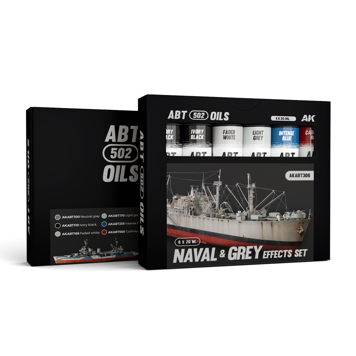 AKABT306 Abteilung 502 Set of paints and Grey Naval Set Effects