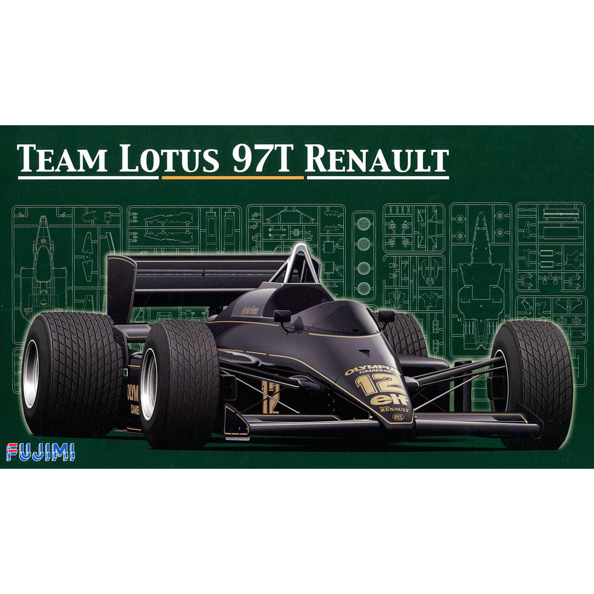 09195 Fujimi 1/20 Lotus 97T Racing Car 1985