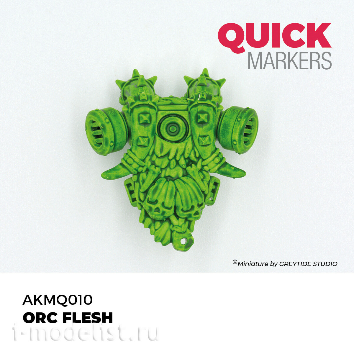 AKMQ010 AK Interactive Маркер QUICK MARKER - Плfromь орка / Orc Flesh