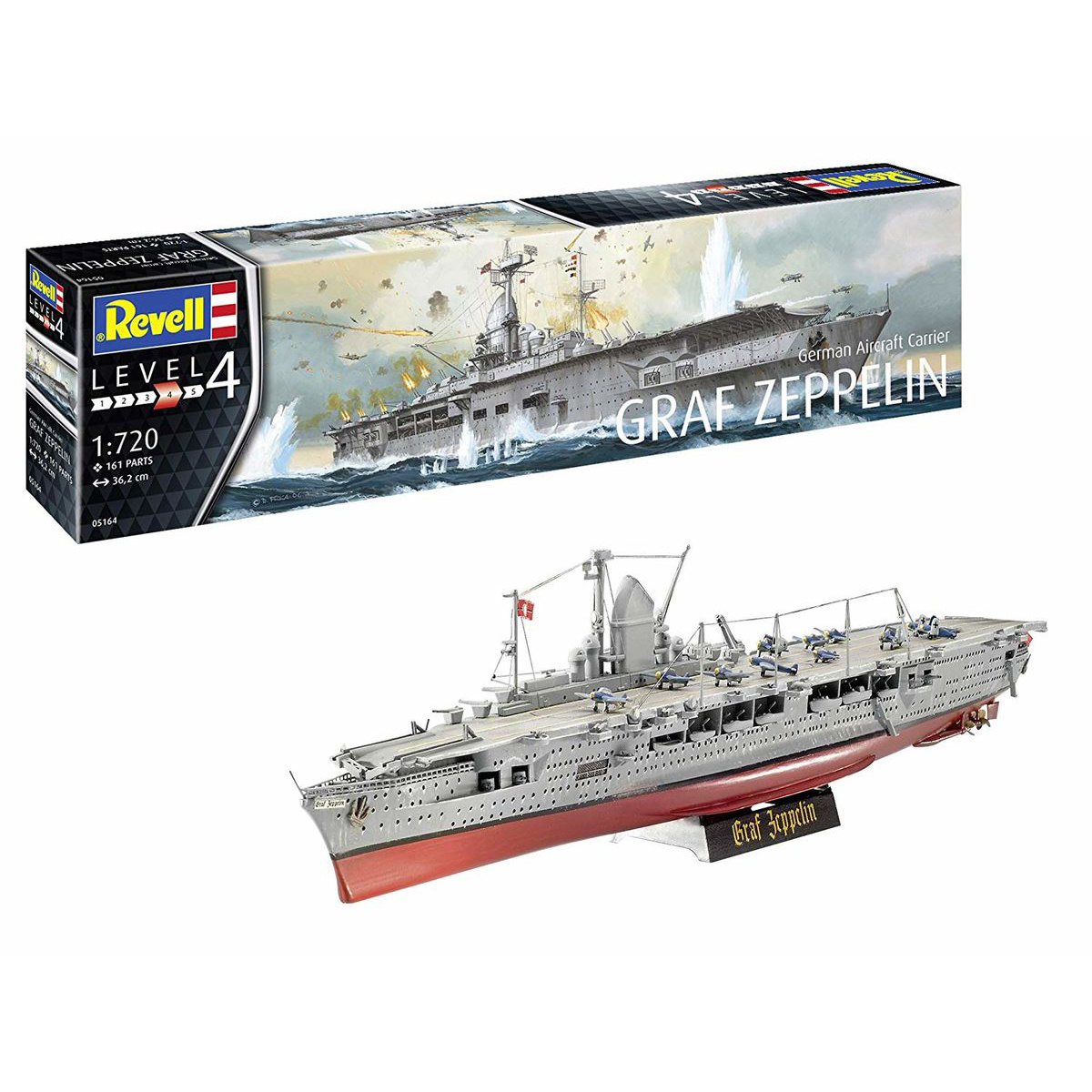 05164 Revell 1/720 German Aircraft Carrier GRAF ZEPPELIN