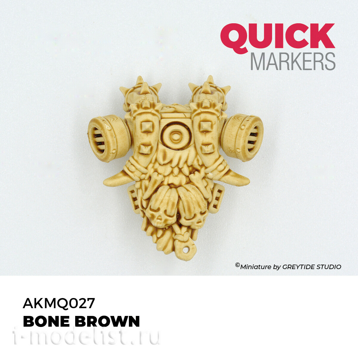 AKMQ027 AK Interactive Маркер QUICK MARKER - Костяно-коричневый / Bone Brown