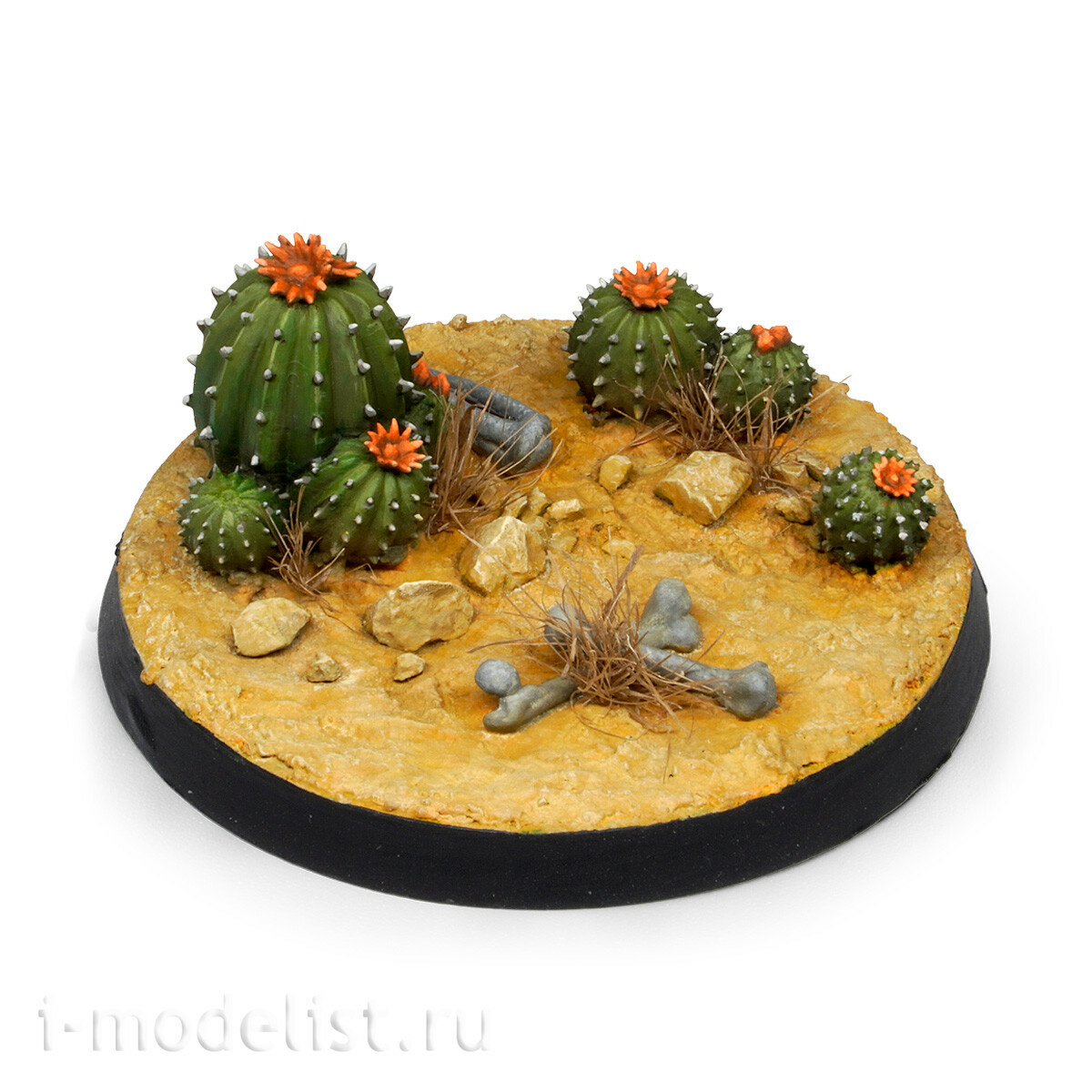 AKBIT0010 AK Interactive 3D-печать BASING BITS Бочкообразный кактус / Barrel Cactus