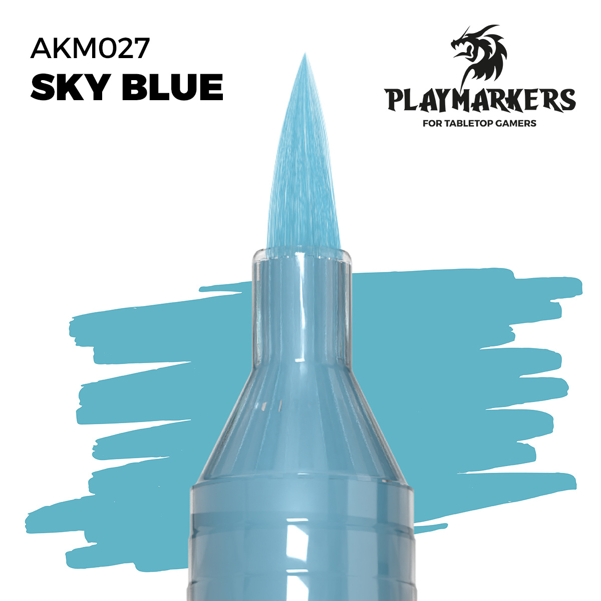 AKM027 AK Interactive Акриловый маркер PLAYMARKER - Notбесно-голубой / SKY BLUE – PLAYMARKER