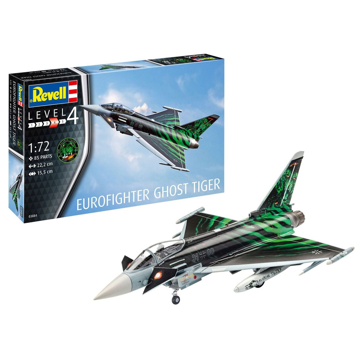 03884 Revell 1/72 multi-role fighter Eurofighter 