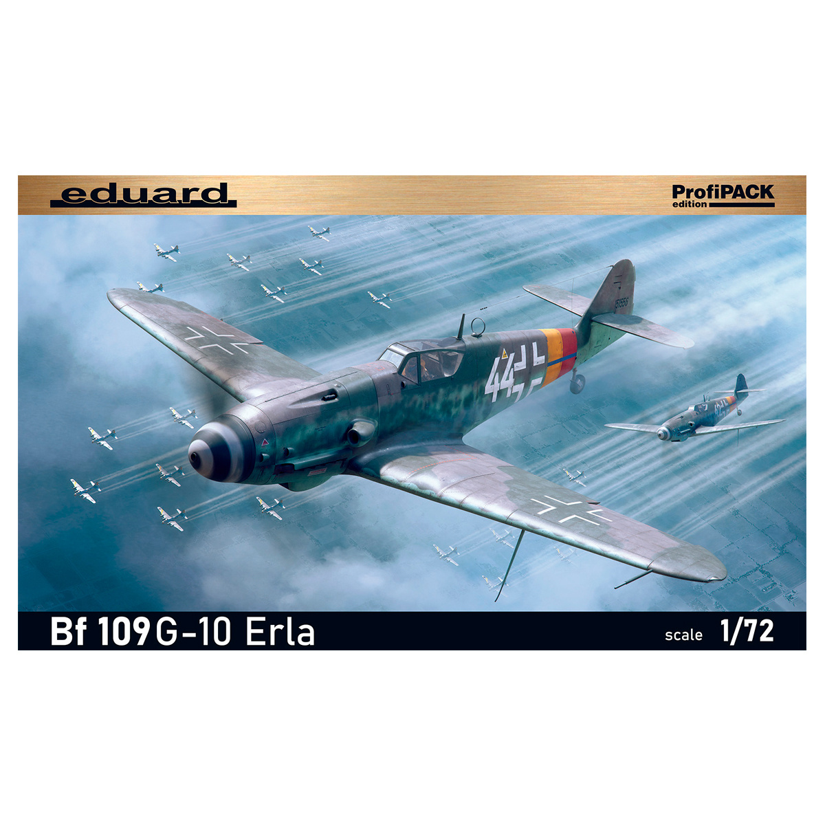 70162 Eduard 1/72 Notмецкий истребитель Bf 109G-10 ERLA (ProfiPACK Edition)