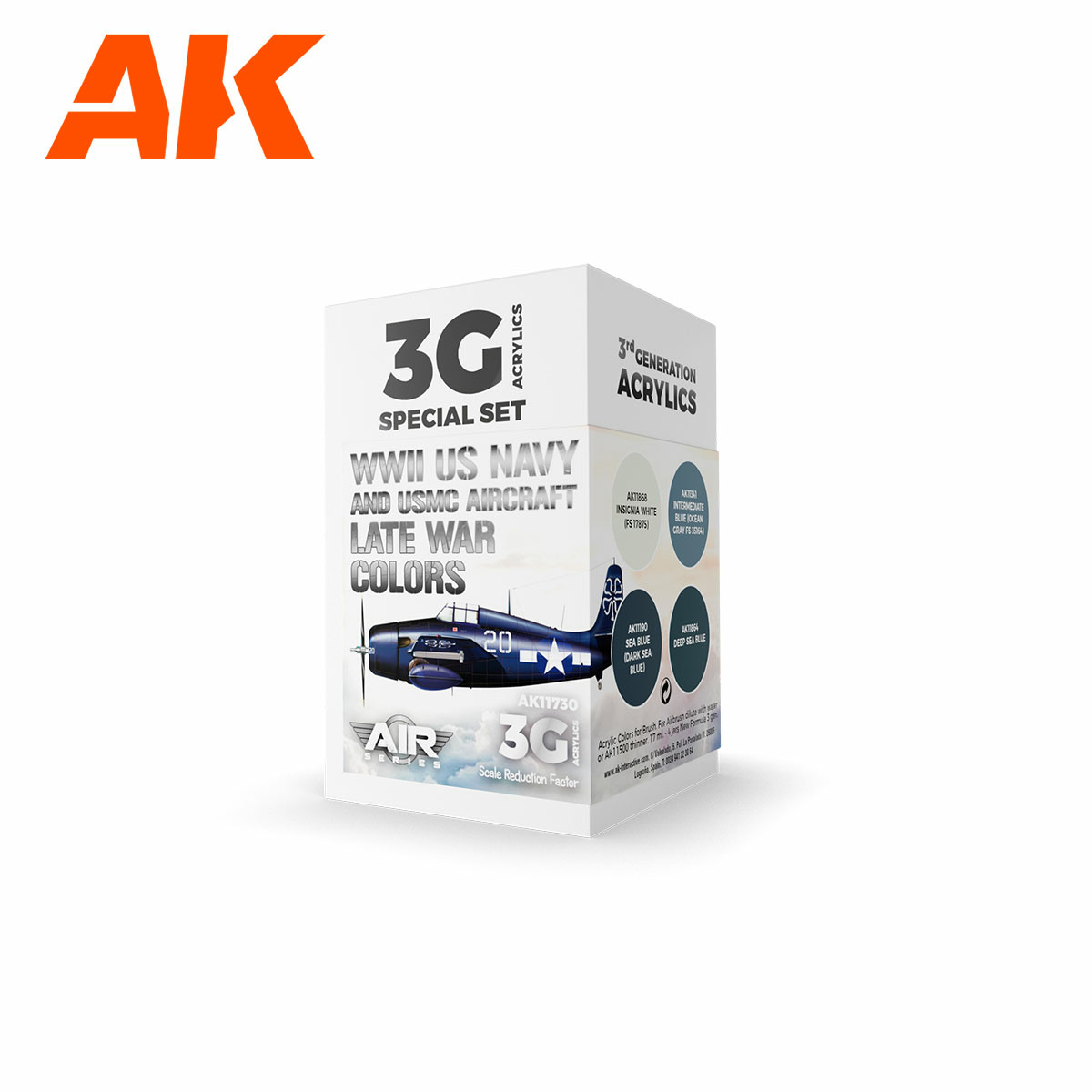 AK11730 AK Interactive Set of acrylic paints 