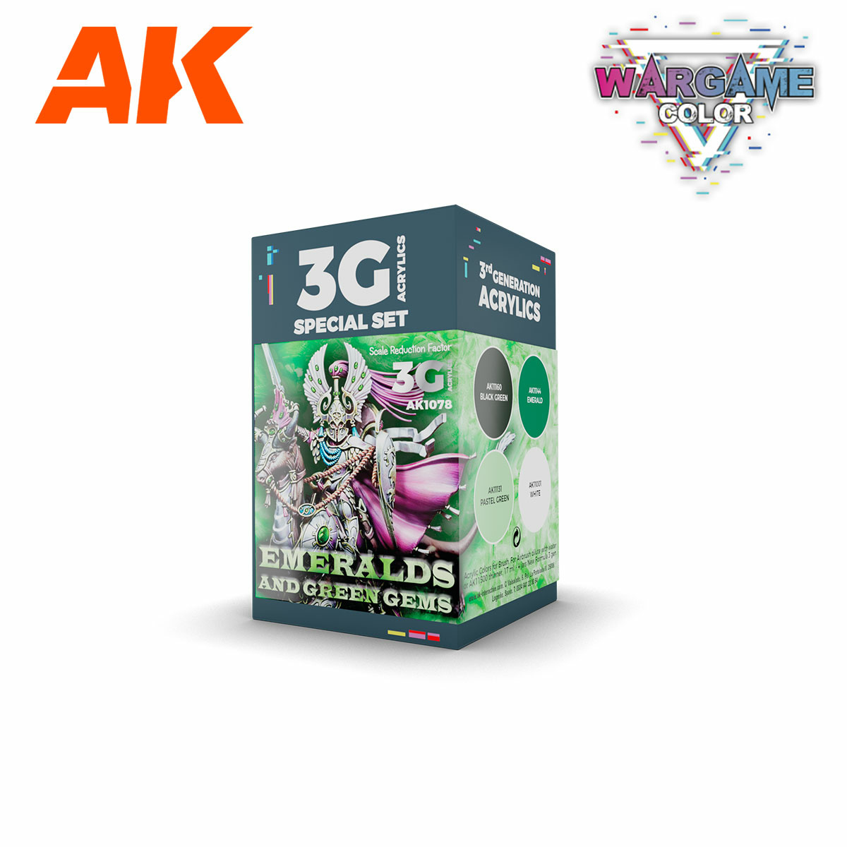 AK1078 AK Interactive Set of acrylic paints 