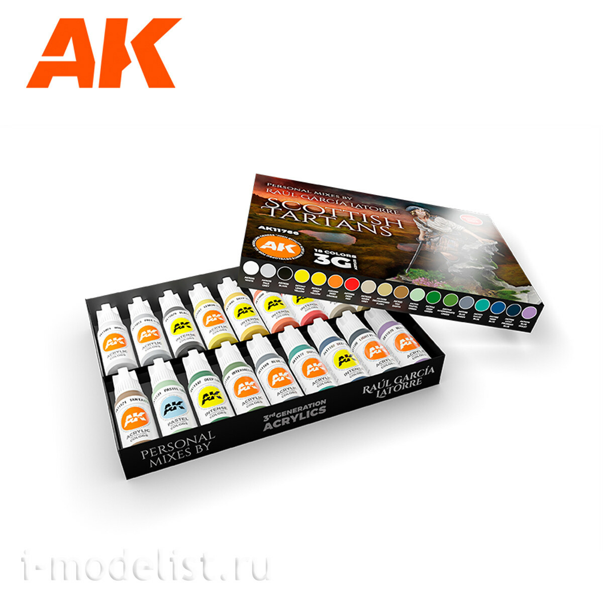 AK11766 AK Interactive Set of acrylic paints 