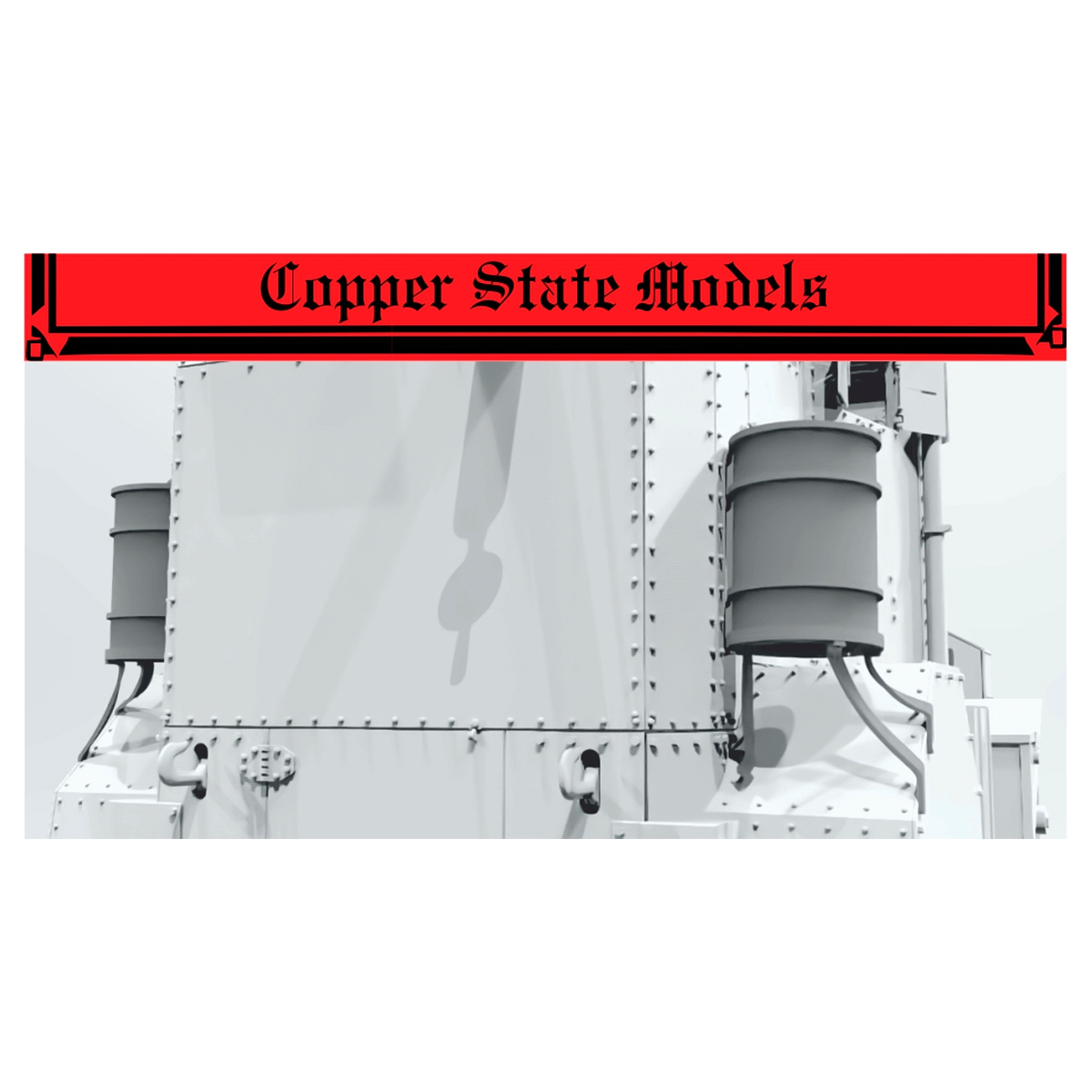 A35-021 Copper State Models 1/35 Дополнительные резервуары для Ehrhardt