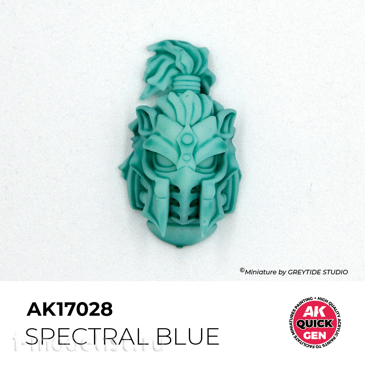 AK17028 AK Interactive Краска акриловая QUICK GEN - Спектральный синий / SPECTRAL BLUE