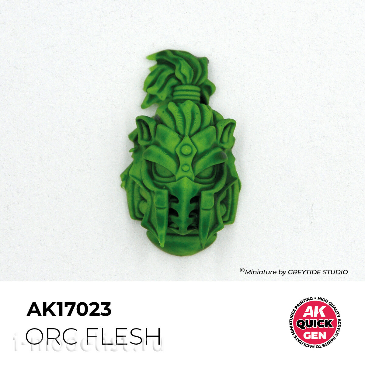 AK17023 AK Interactive Краска акриловая QUICK GEN - Плfromь орка / ORC FLESH