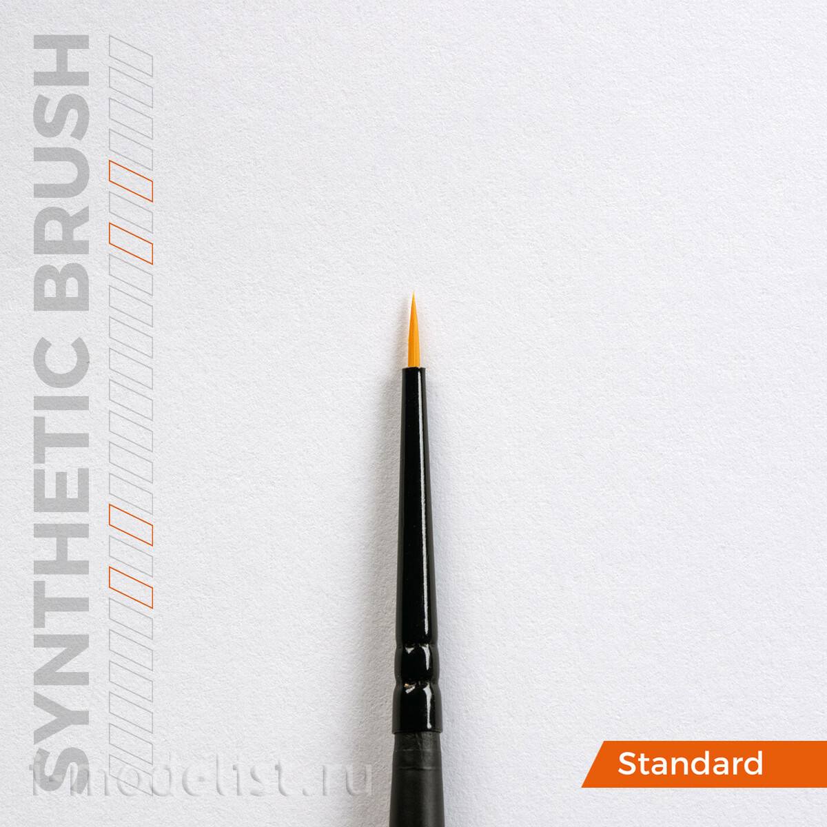 AKB004 AK Interactive Синтетическая кисть - Круглая 4/0 / AK SYNTHETIC BRUSH – ROUND 4/0