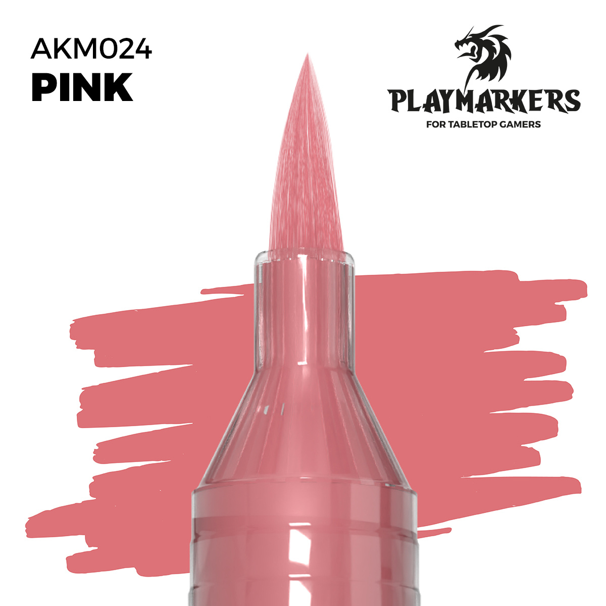 AKM024 AK Interactive Акриловый маркер PLAYMARKER - Розовый / PINK – PLAYMARKER