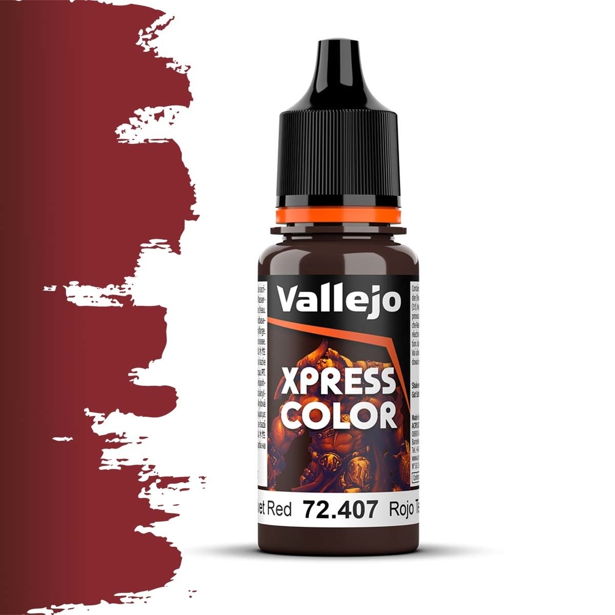 72407 Vallejo Акриловая краска Xpress Color Бархатно-красный / Velvet Red