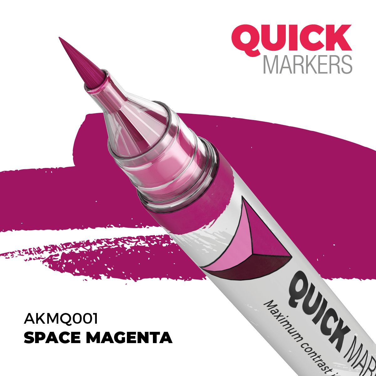 AKMQ001 AK Interactive Маркер QUICK MARKER - Космический пурпурный / Space Magenta