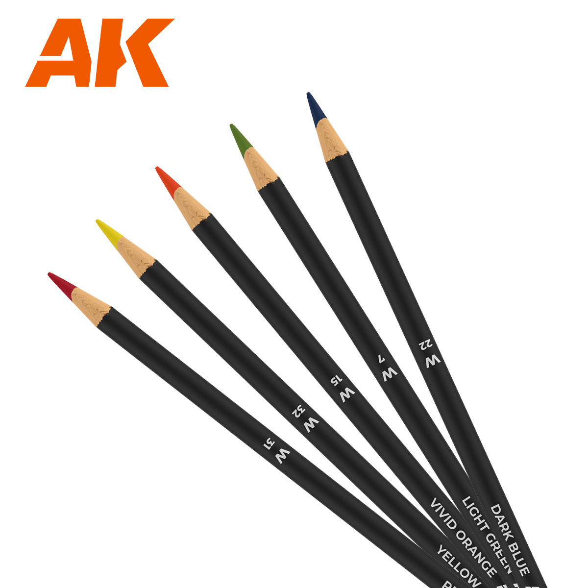 AKКМБ10 AK Interactive Набор карандашей для везеринга 