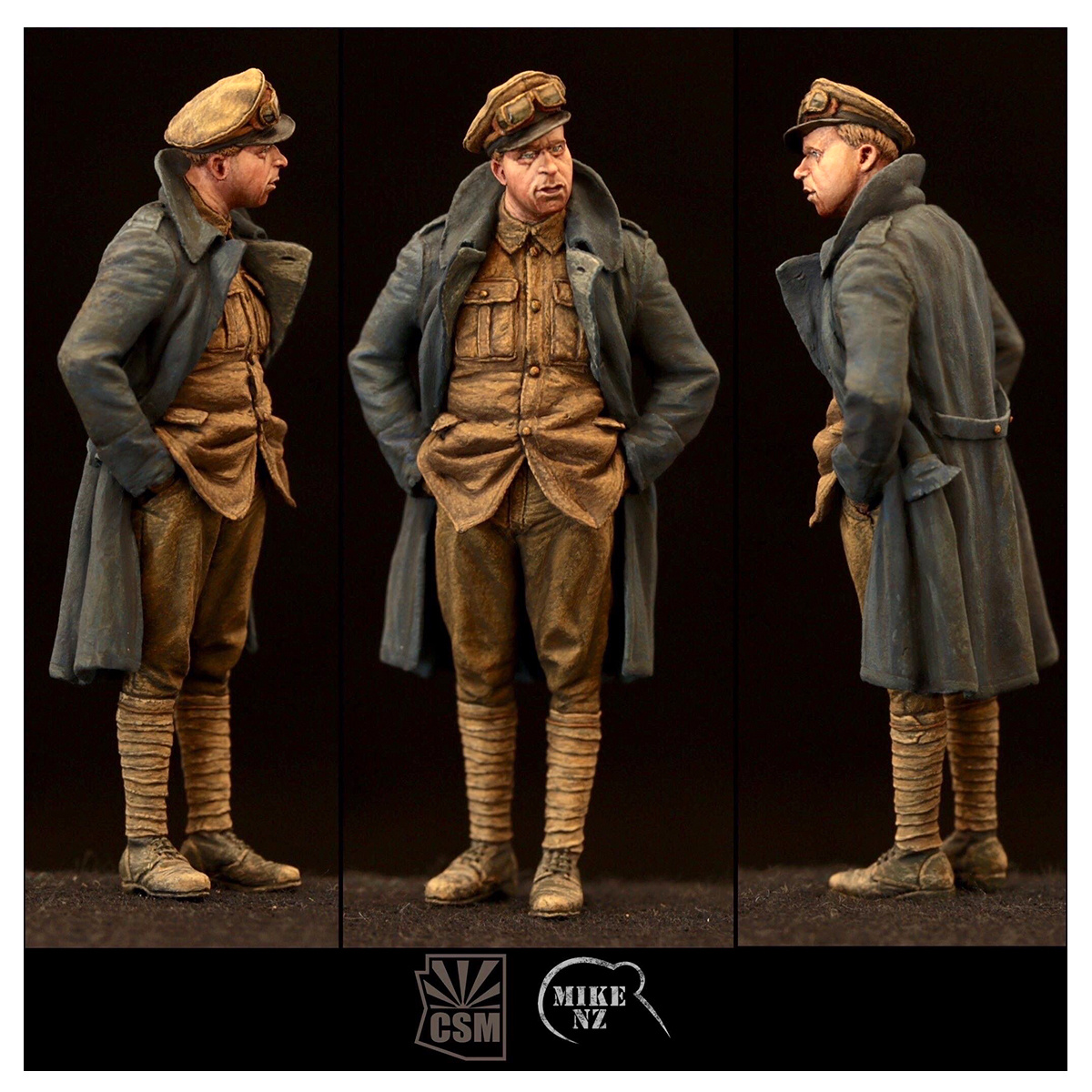 F35-008 Copper State Models 1/35 Figures British RNAS Armoured Car Division Petty Officer