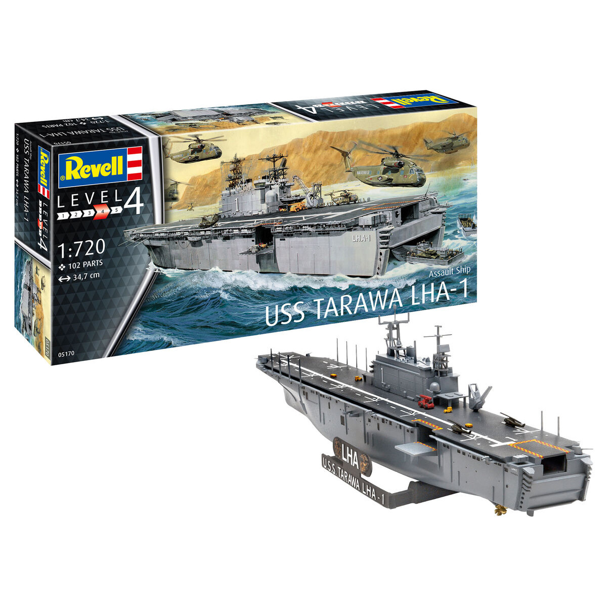 05170 Revell 1/720 Universal landing ship type 