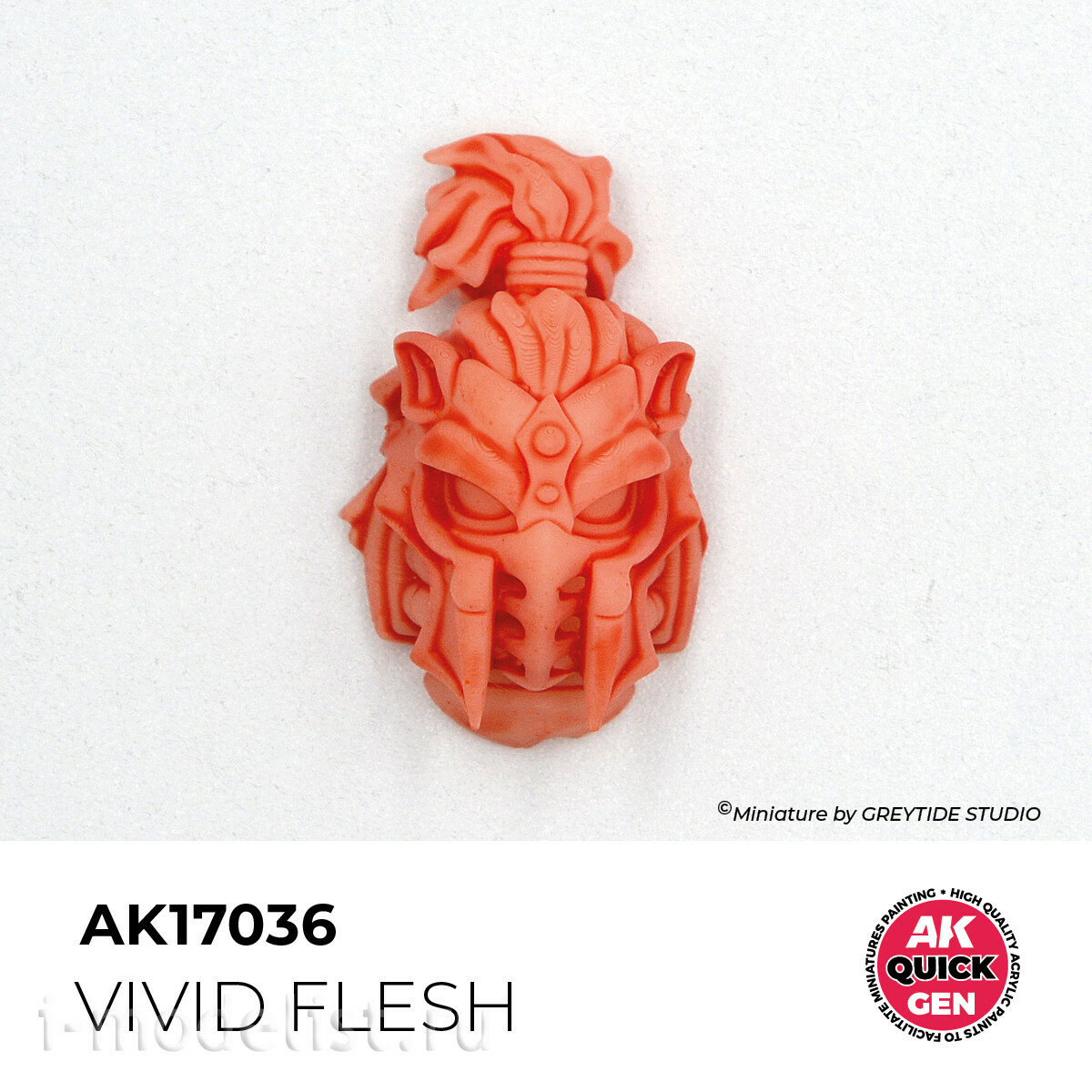 AK17036 AK Interactive Краска акриловая QUICK GEN - Яркая кожа / VIVID FLESH