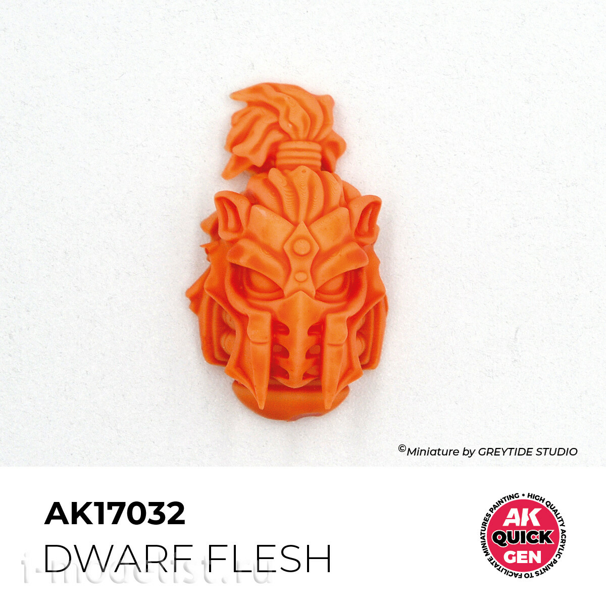 AK17032 AK Interactive Краска акриловая QUICK GEN - Плfromь карлика / DWARF FLESH