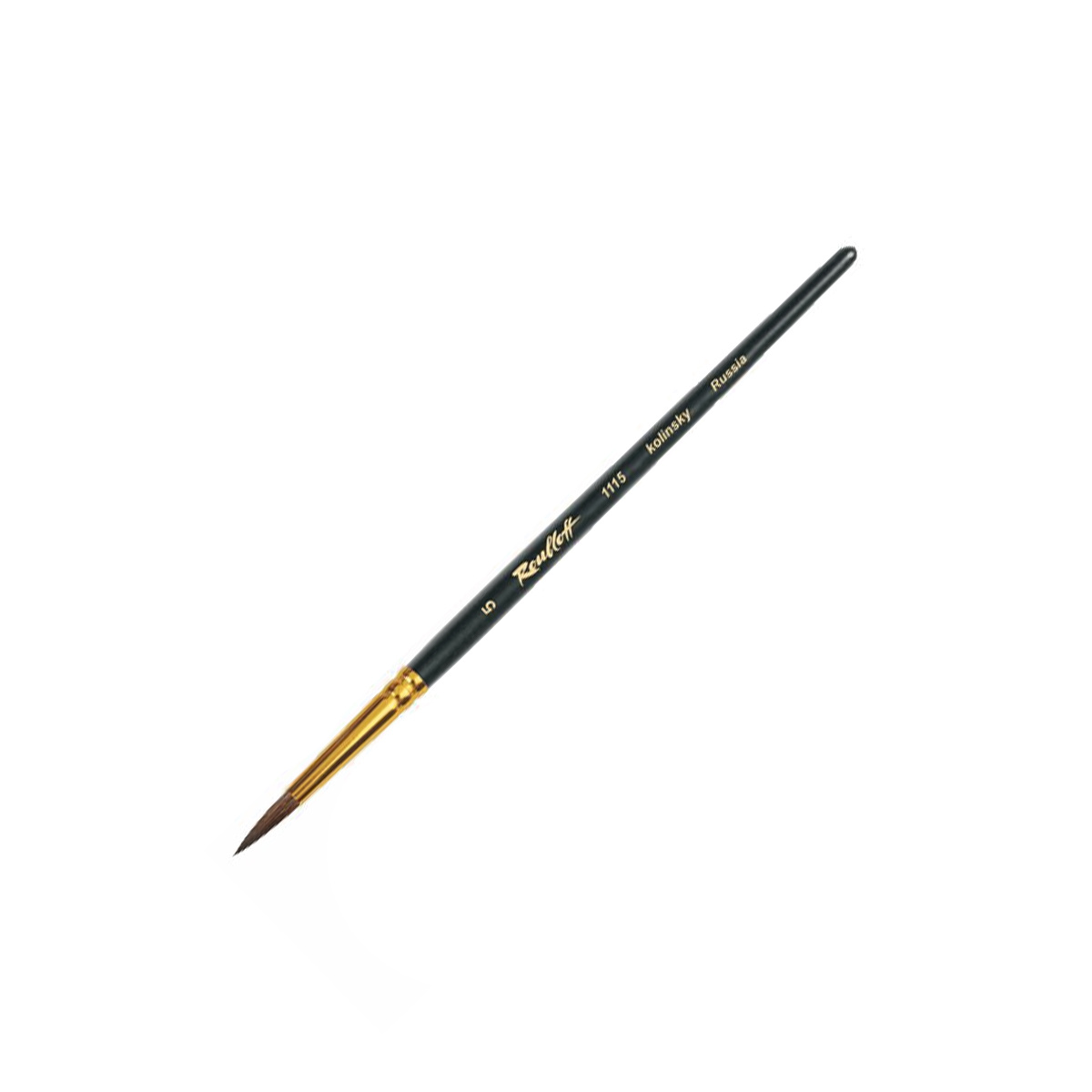 1015-2 / ЖК1-02,05Б Roubloff Кисть колонок круглая корfromкая ручка № 02 Серия 1015