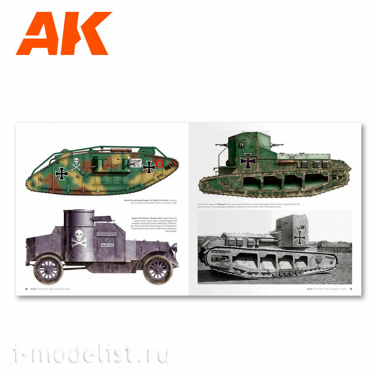 AK273 AK Interactive WWI The First Mechanized War