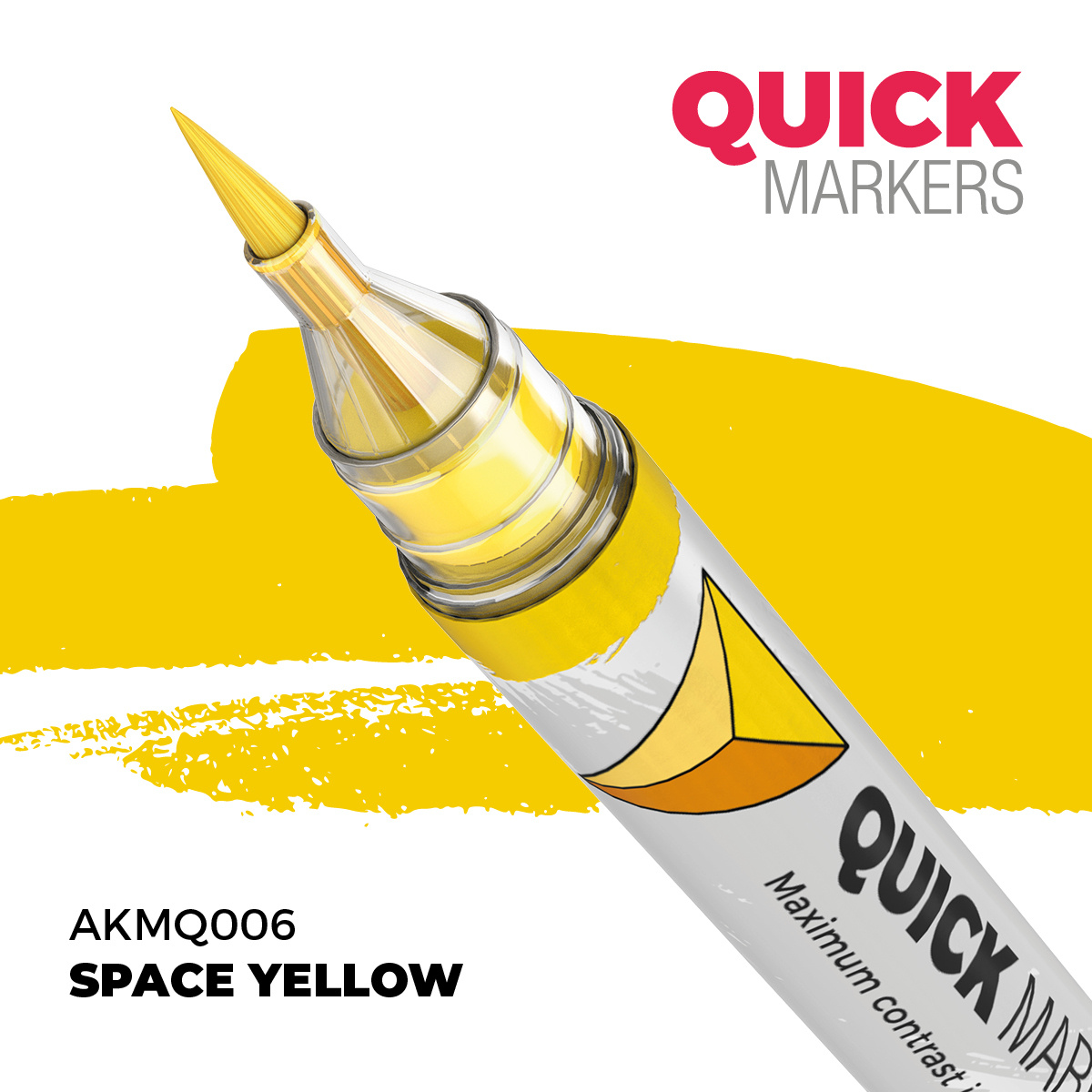 AKMQ006 AK Interactive Маркер QUICK MARKER - Космический жёлтый / Space Yellow