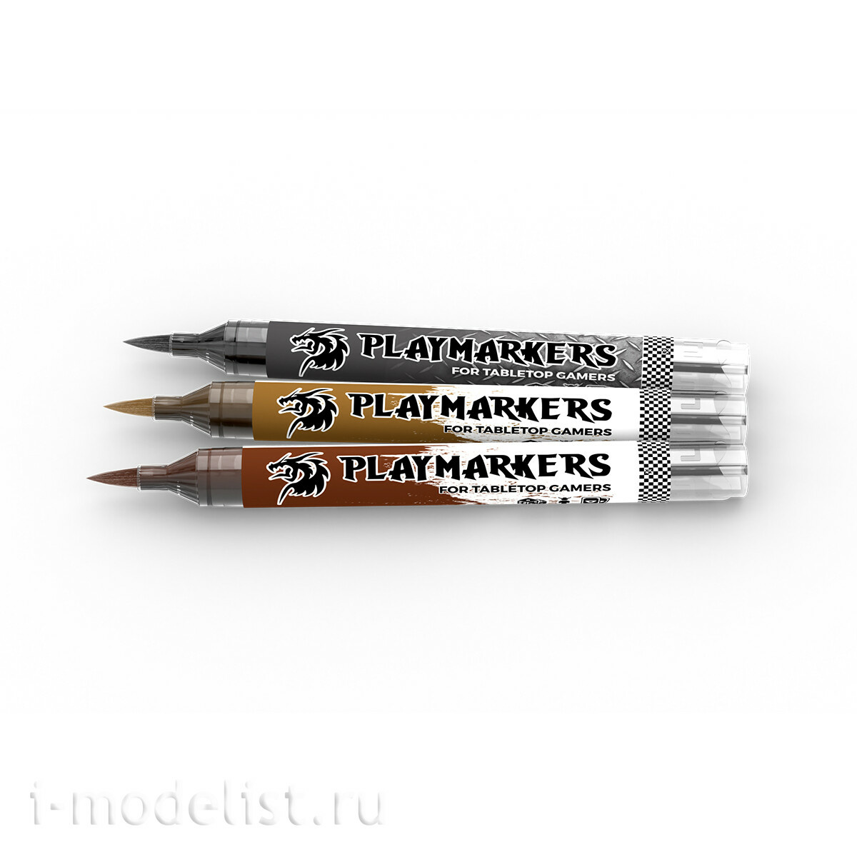 AKM108 AK Interactive Набор акриловых маркеров PLAYMARKER - Инструменты и оружие / TOOLS & WEAPONS – PLAYMARKER SET