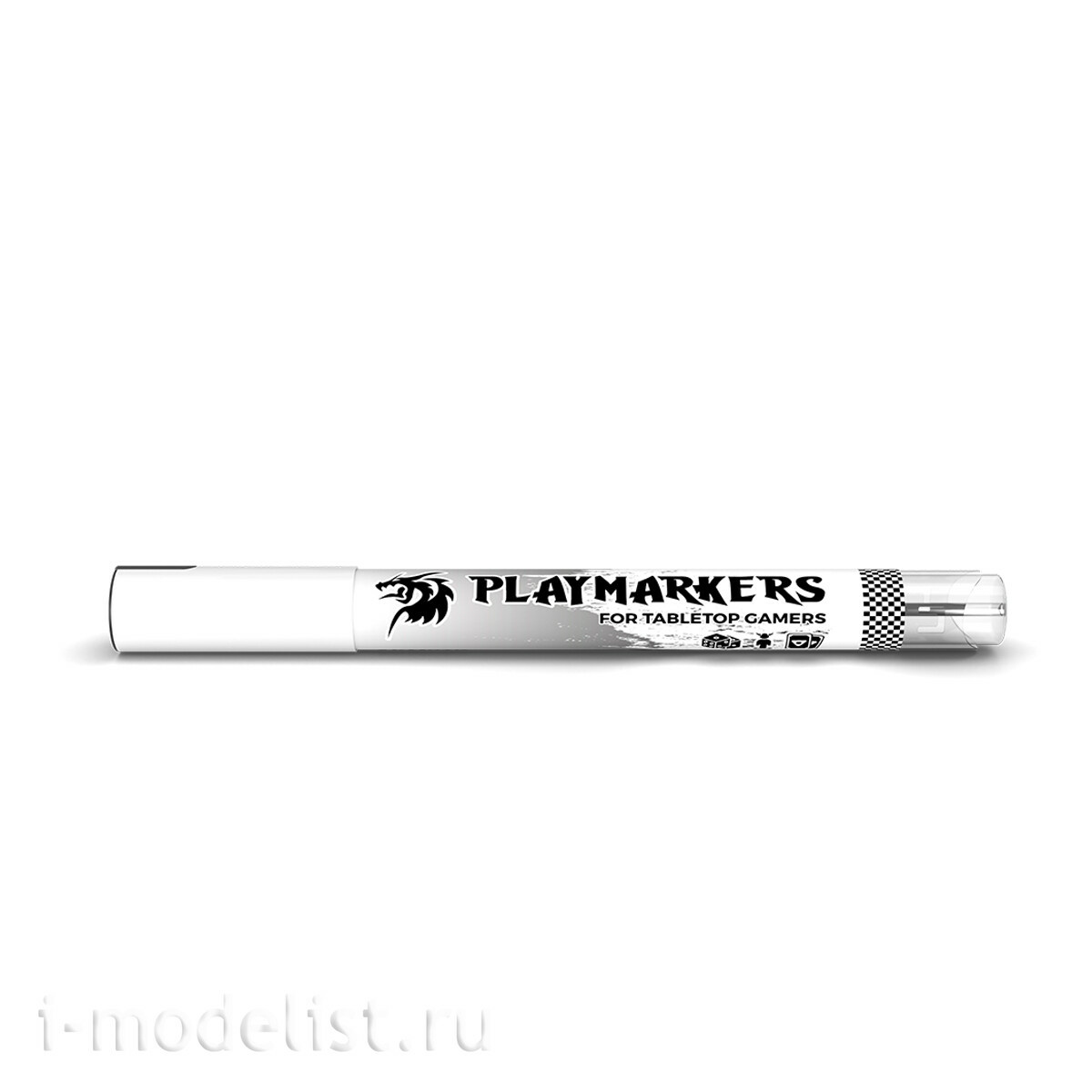 AKM030 AK Interactive Акриловый маркер PLAYMARKER - Серебро / SILVER – PLAYMARKER
