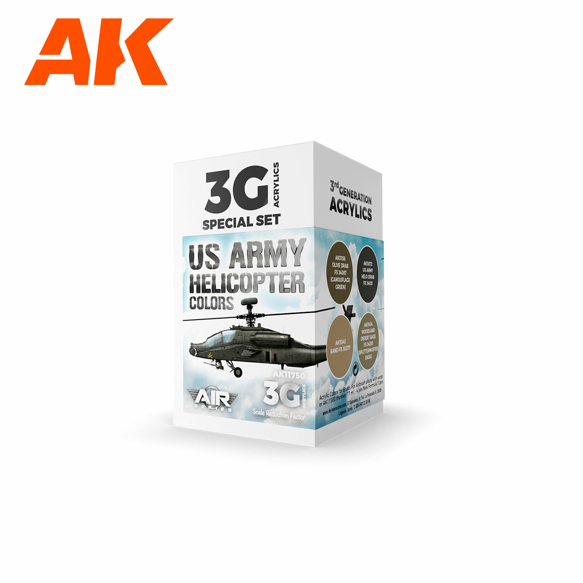 AK11750 AK Interactive Set of acrylic paints 