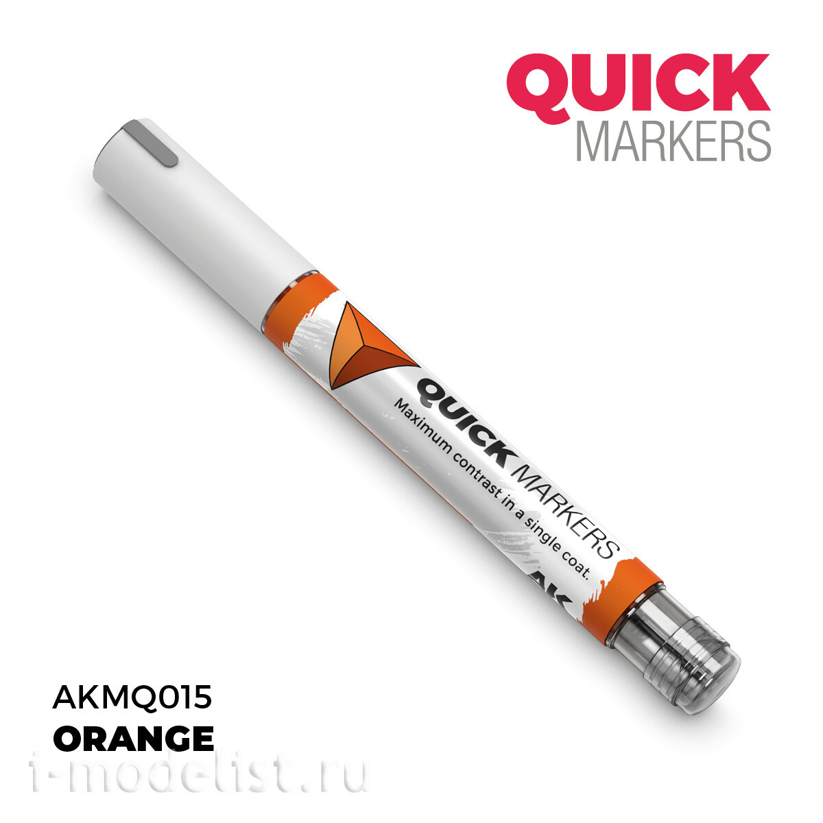 AKMQ015 AK Interactive Маркер QUICK MARKER - Оранжевый / Orange