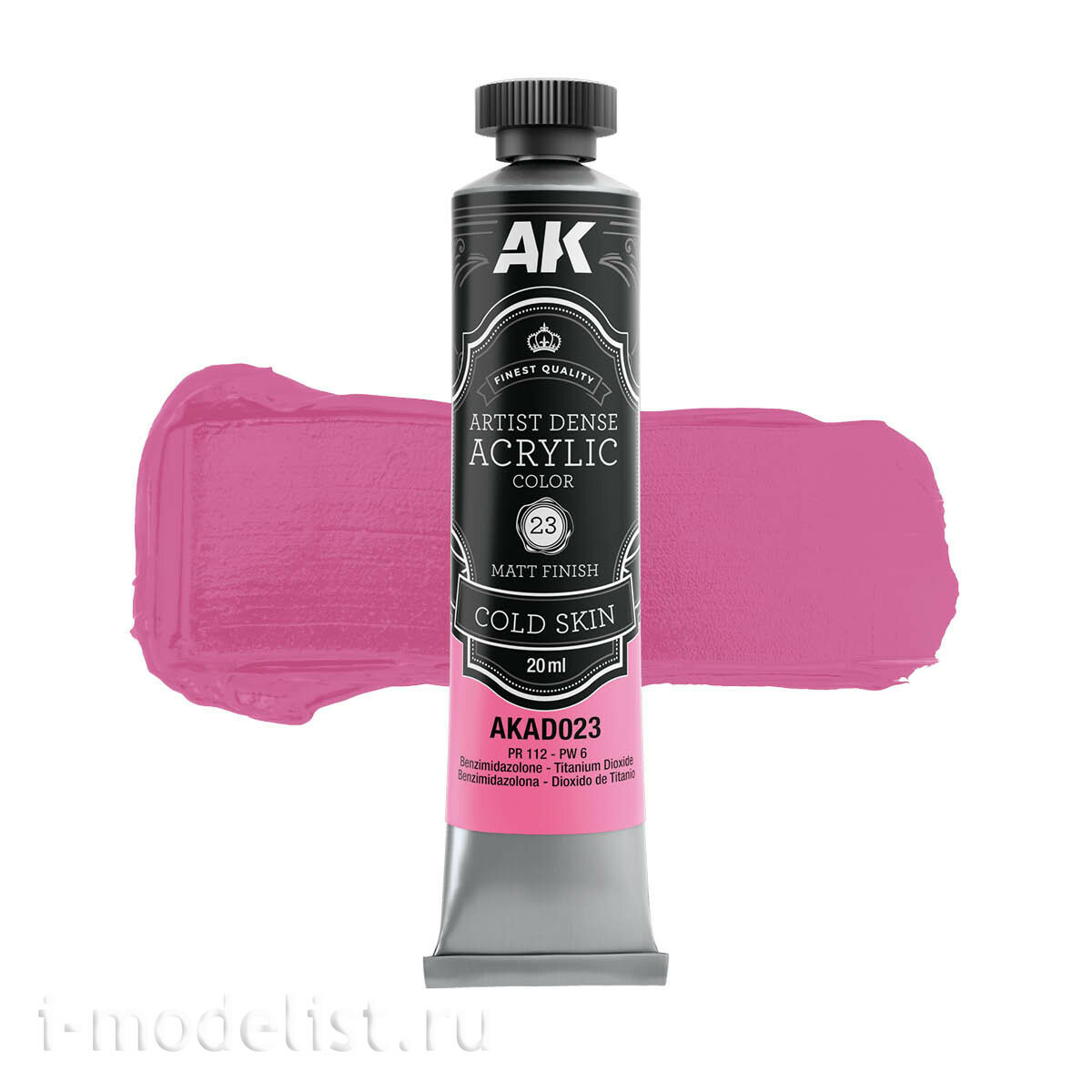 AKAD105 AK Interactive Набор красок телесных fromтенков – хуtoжественный плfromный акрил / Flesh Color Set – Artistic Dense Acrylic Color