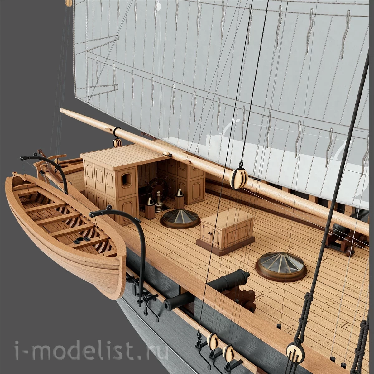 E7207 Эскадра 1/72 Сборная деревянная модель 