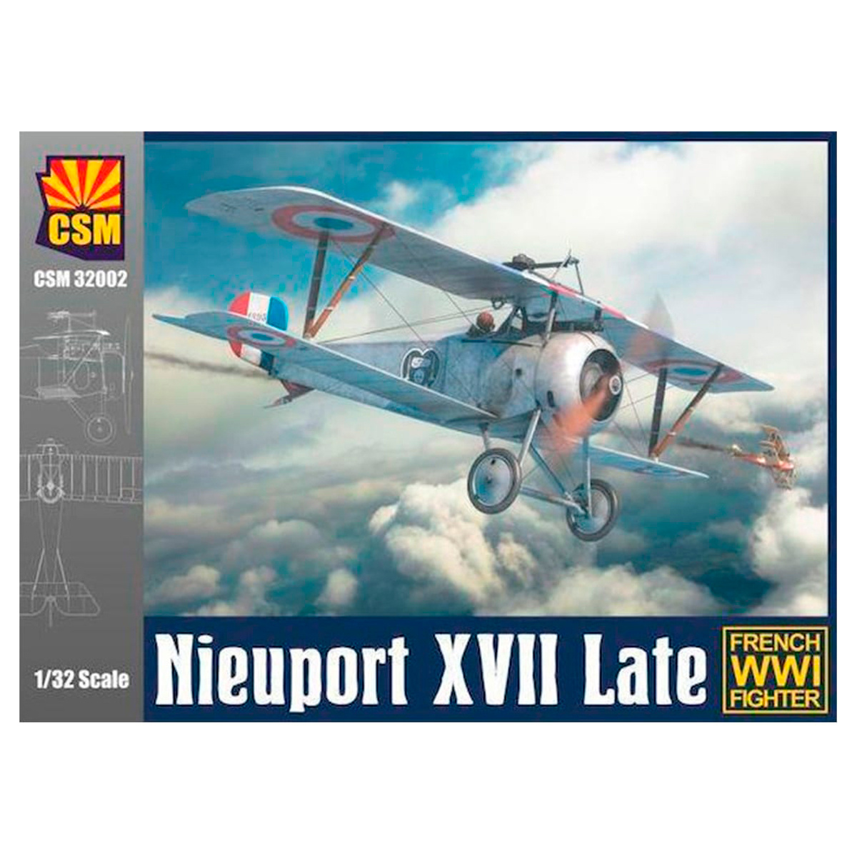 CSM32002 Copper State Models 1/32 Nieuport XVII Late