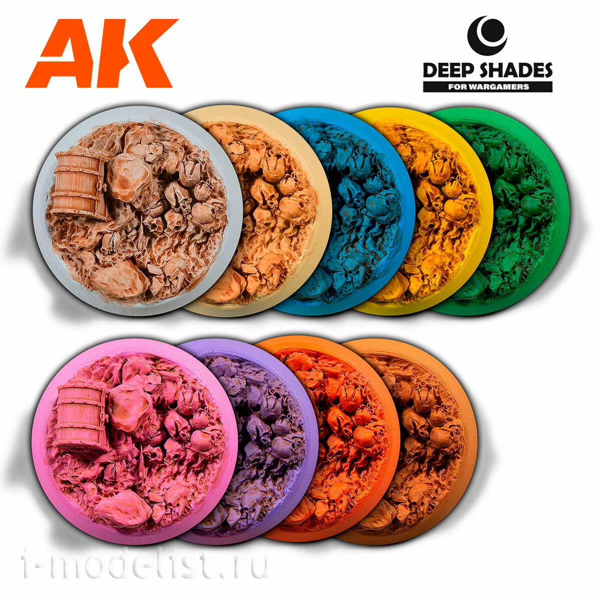 AK13003 AK Interactive Deep Shades product for creating Contrast Reddish